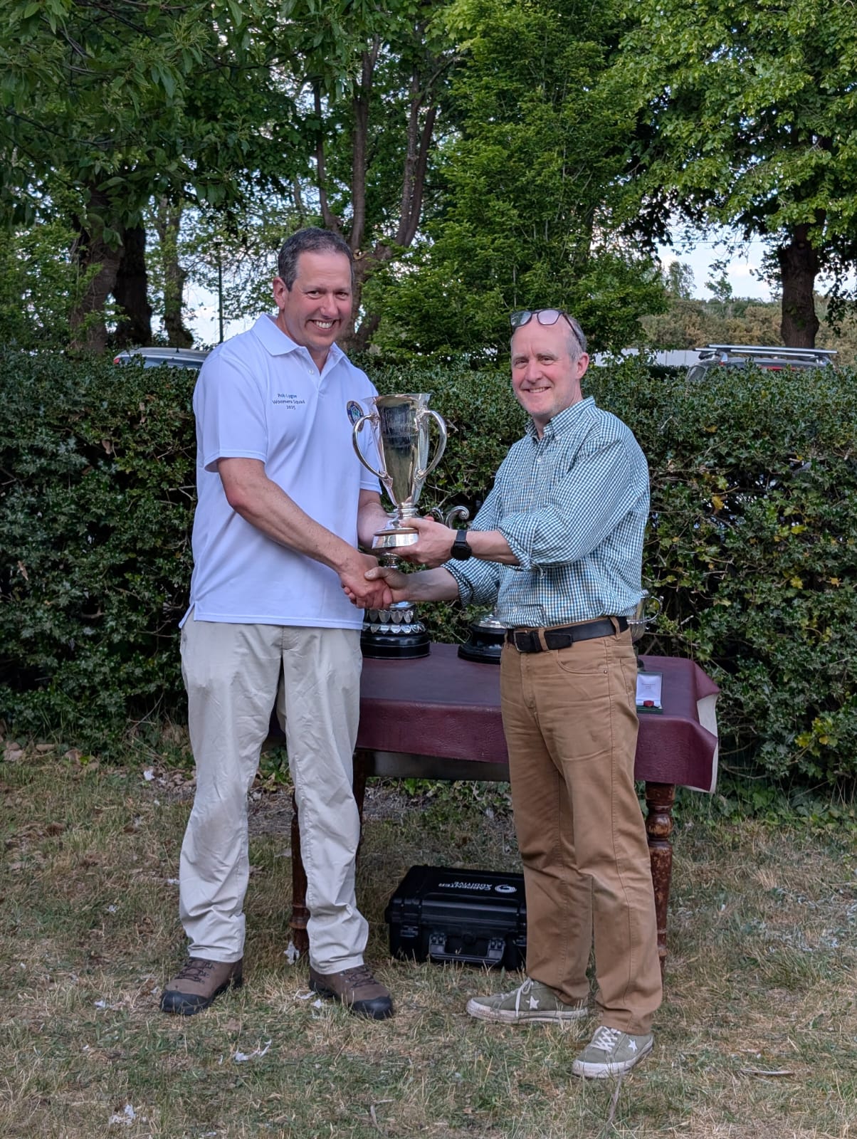 Rob Lygoe wins the LD Ranken Memorial Trophy for 1200 Yards